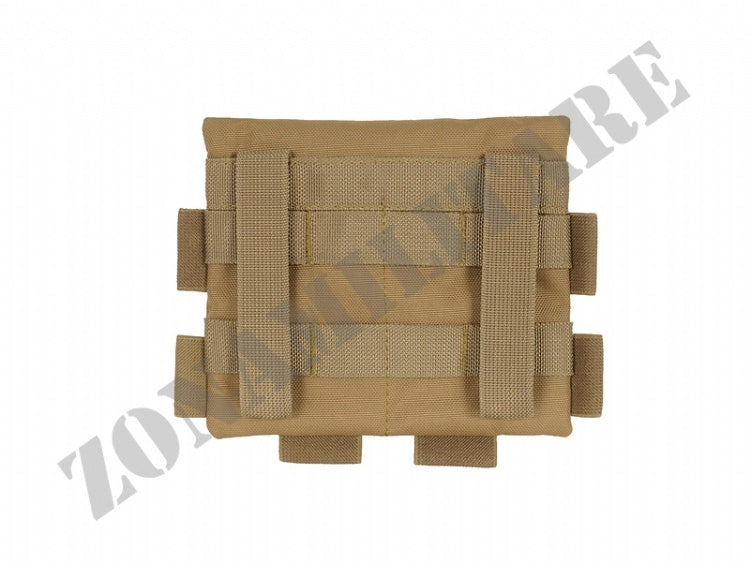 Small Admin Pouch Molle Tan Black 8 Fields