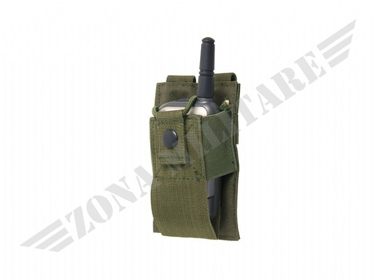 Radio Pouch Olive Modulare Regolabile 8 Fields