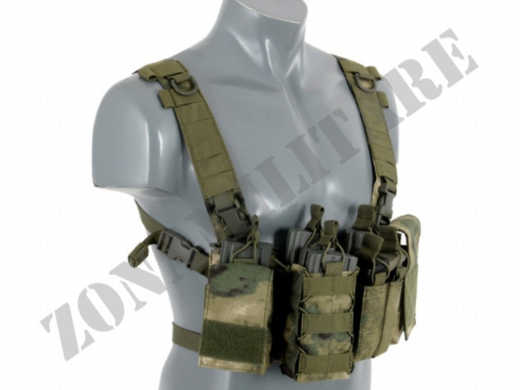 Tattico Compact Multi-Mission Chest Rig V3 Foliage Green 8 Fields