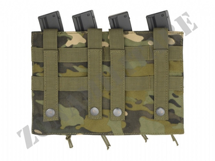 Porta Caricatori Molle Speed Quad Mp5/Smg Multicam Tropic 8 Fields