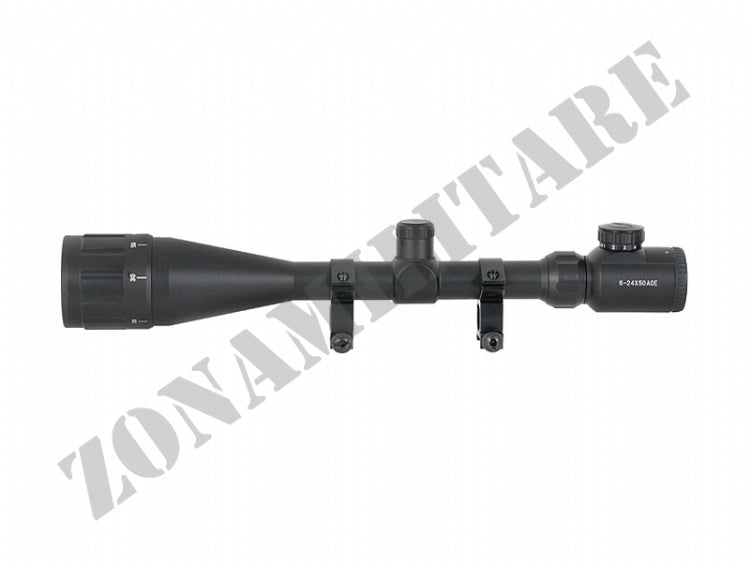 Ottica 6-24X50Aoe With Parallax Regulation 8 Fields
