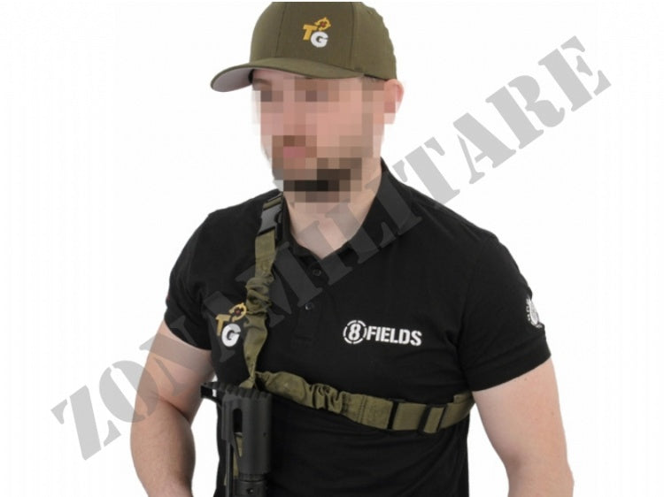 Cinghia Single Point Black Sgancio Rapido 8 Fields