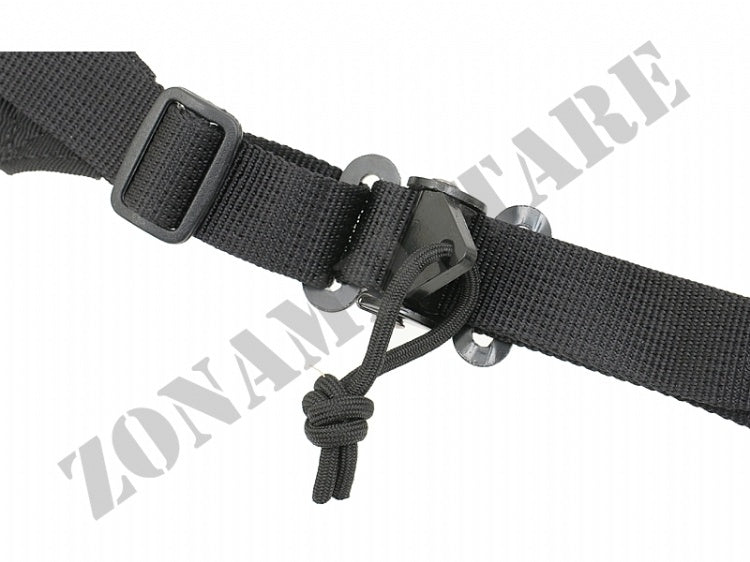 Two-Point Quick-Adjustable Tactical Sling Black 8Fields