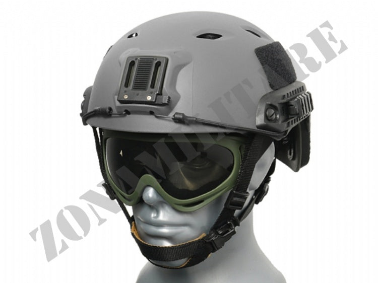 Airsoft Tactical Goggle V2 Olive & Black 8 Fields