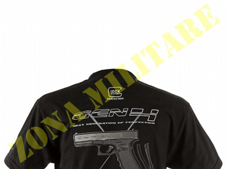 T-Shirt Glock Gen. 4 Cotone Black Version
