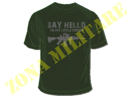 Maglietta Us 2013 Say Hello Colore Nero