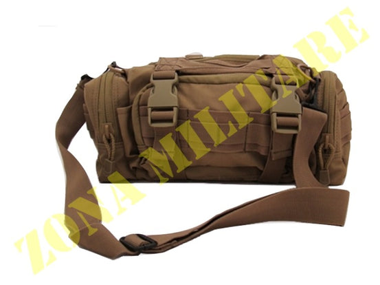 Marsupio Tattico Sbb Con Attacchi Molle Tan