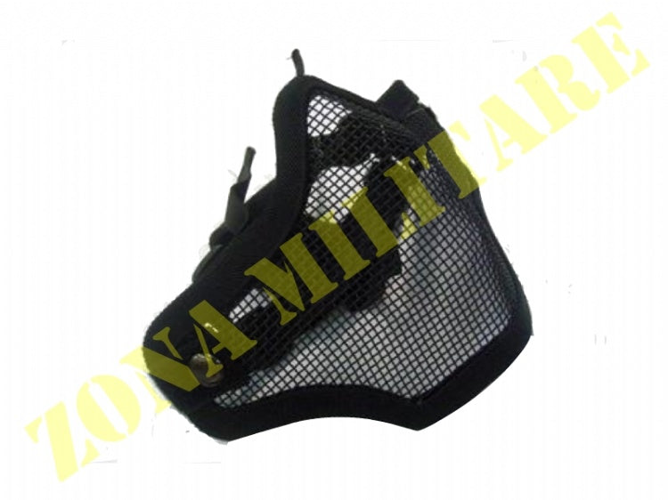 Maschera Protettiva A Rete Metallo Vari Colori