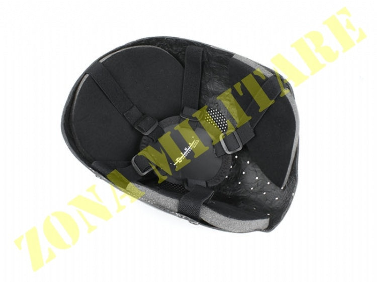 Maschera Modello Punisher Silver&Black