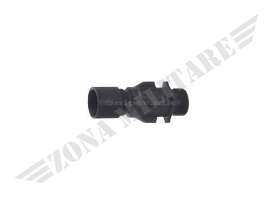 Spegnifiamma Per Mp5 Destro In Metallo Colore Nero