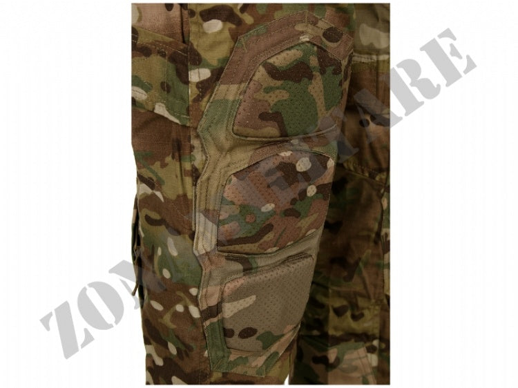 Pantalone Combat 101Inc Con Protezioni Multicam