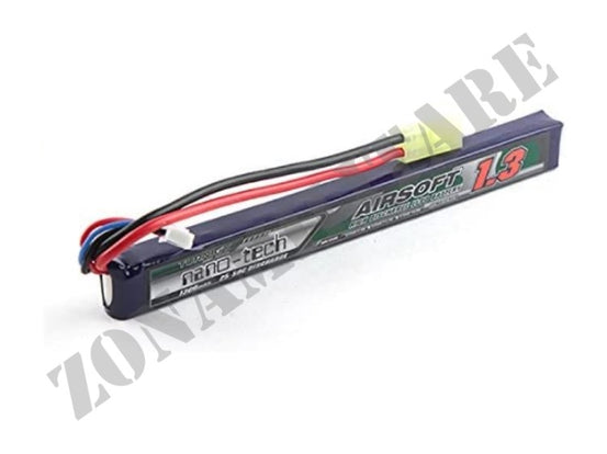 Batteria Li-Po 7,4V 1300 Mah 25/50C Stick Turnigy Nano Tech