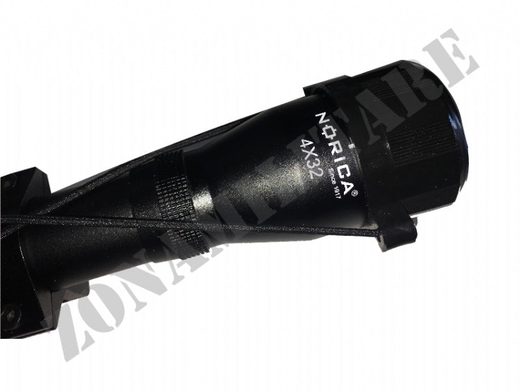 Ottica Norica 4X32 Con Anelli Per Scovino Da 11Mm
