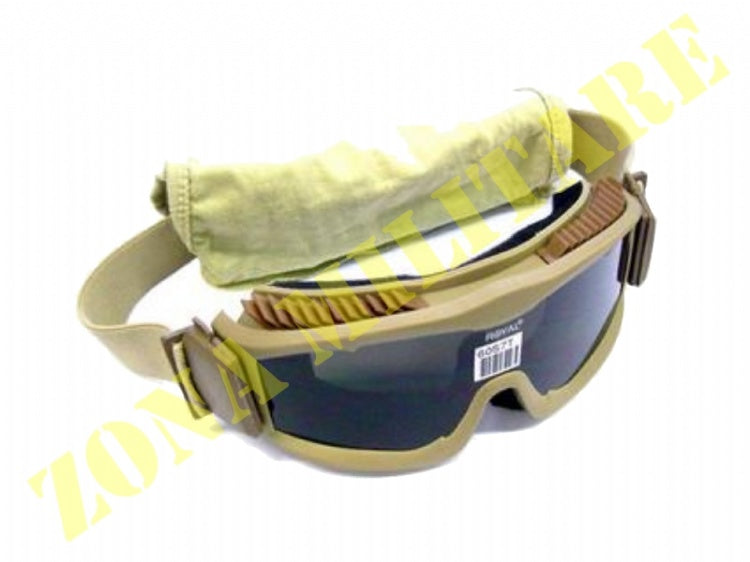 Occhiale Protettivo Antiappannamento 3 Lenti