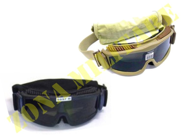 Occhiale Protettivo Antiappannamento 3 Lenti