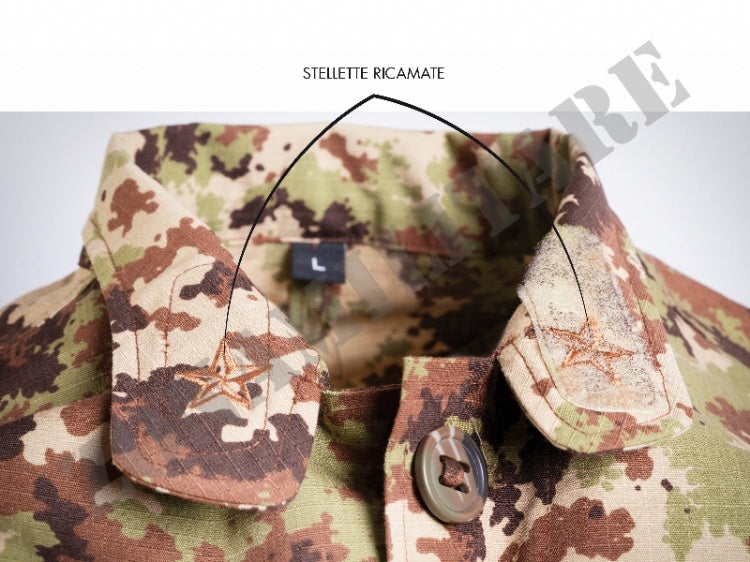 MIMETICA DA COMBATTIMENTO ESERCITO ITALIANO CON STELLETTE OPENLAND