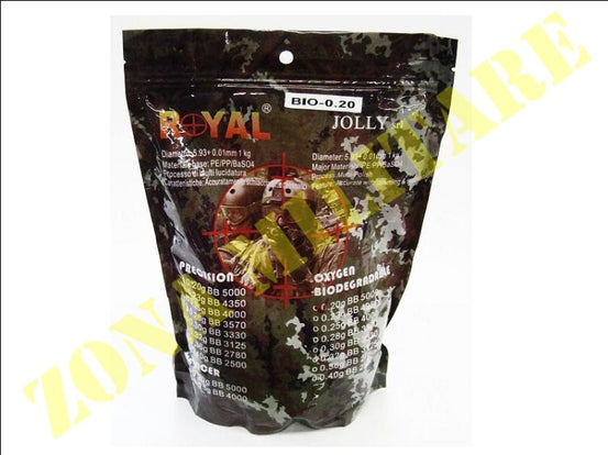 Pallini Royal Biodegradabili 1Kg 5000 Pallini 0,20Gr.