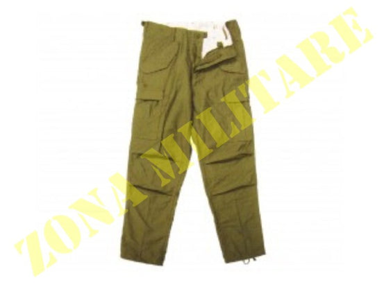 Panta Bdu Rip/Stop Con Laccetti Regolabili Verde