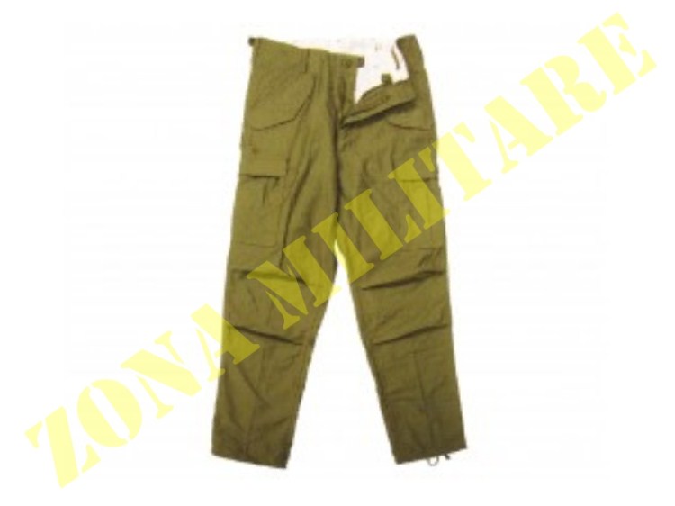 Panta Bdu Rip/Stop Con Laccetti Regolabili Verde