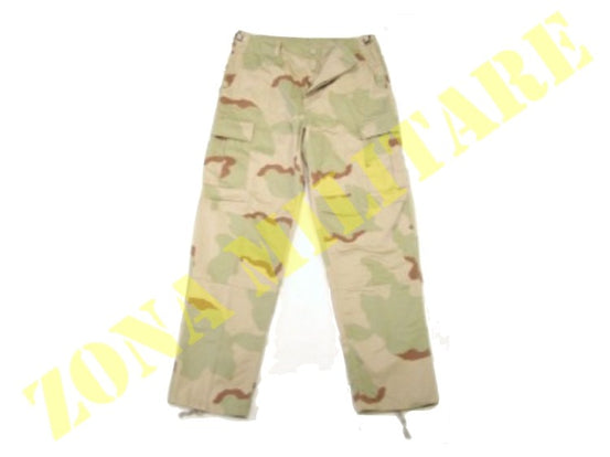 Panta Bdu Rip/Stop Con Lacci Regolabili Desert