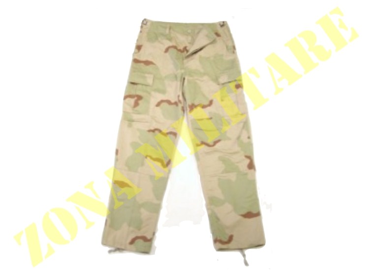 Panta Bdu Rip/Stop Con Lacci Regolabili Desert