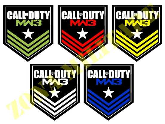 Patch Ricamata Con Velcro Serie Call Of Duty Big