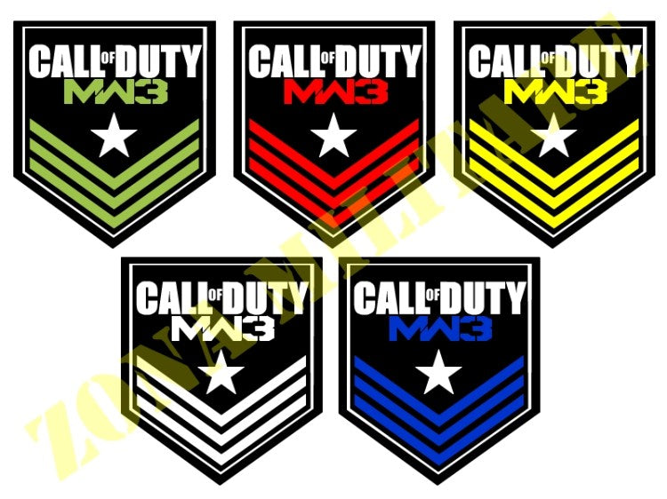Patch Ricamata Con Velcro Serie Call Of Duty Big