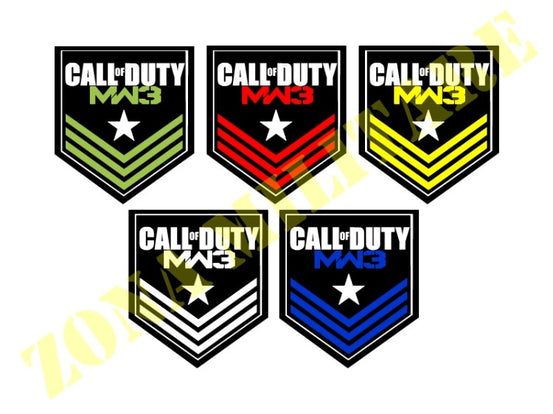 Patch Ricamata Con Velcro Serie Call Of Duty Little