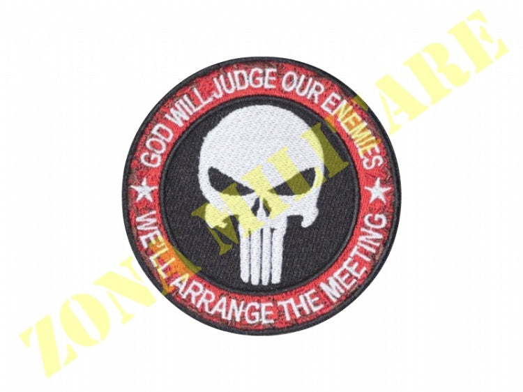 Patch God Will Judge Our Enemies Multicolor