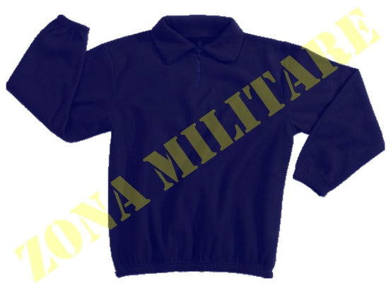 Pile Algi Con Chiusura A Zip Colorazione Blu