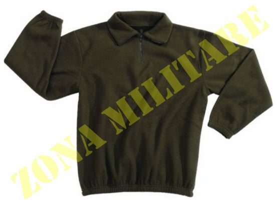 Pile Con Chiusura A Zip Colorazione Verde Algi