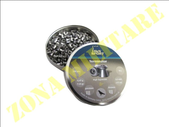 Piombini H&N Sport Modello Terminator Cal. 4,5