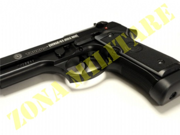 Pistola Kj Works Taurus Pt92 No Rail Scarrellante Nera