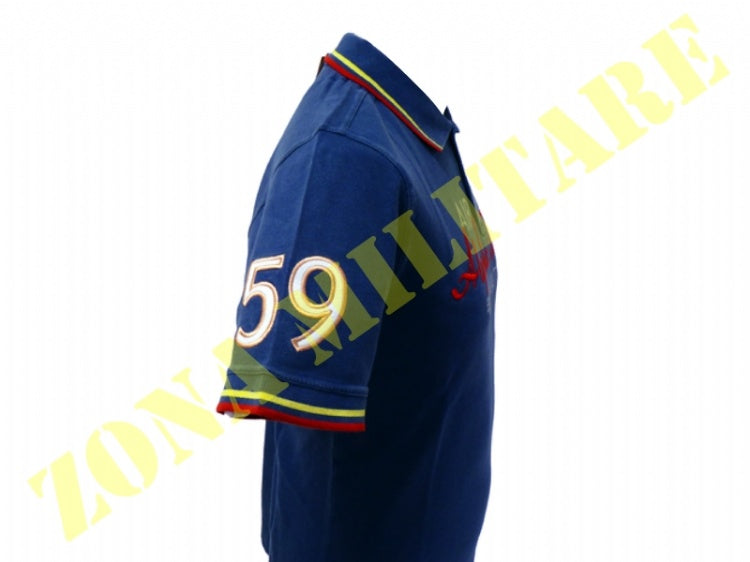 Polo Alpha Industries Modello Aviator Blu