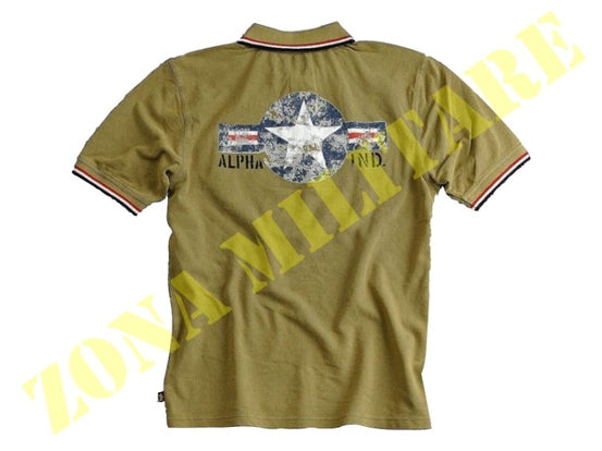 Polo Alpha Industries Modello Usaf Olive