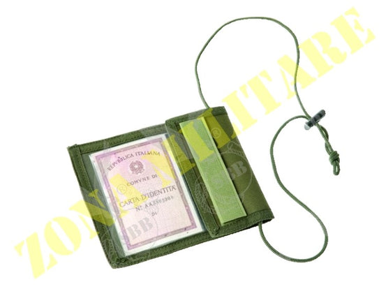 Porta Documenti Da Collo In Cordura Sbb Od