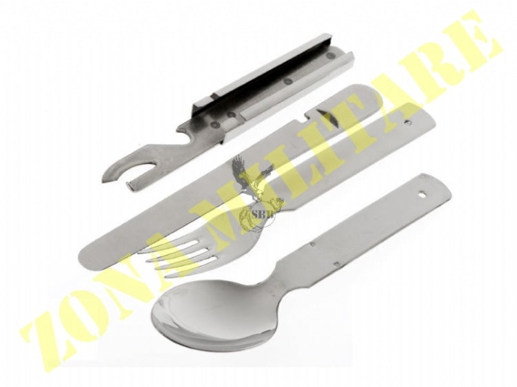 Posate Da Campo Americane In Acciaio Richiudibili