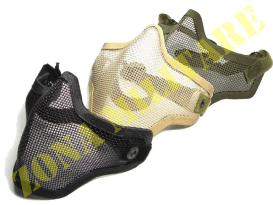 Protezione Facciale Modello Strike V1 A Rete Metal
