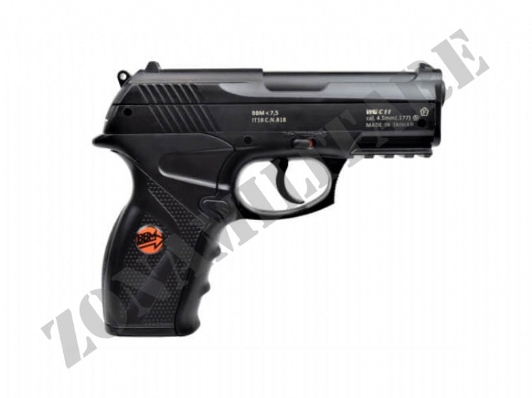Pistola C11 Cal.4.5 Pot.<7.5J Bruni Black