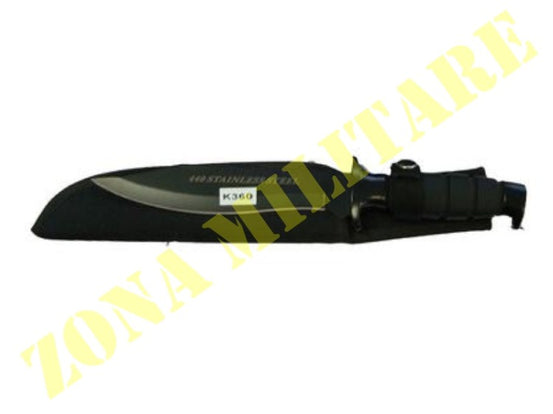 Coltello Marca Royal Raider Black Con Bussola