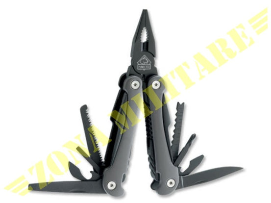Pinza Multiuso Puma Tec Con Fodero Nero