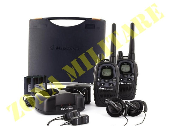 Set Radio Midland Modello G7 Xtr In Valibox Completa
