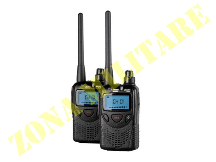 Ricetrasmettitori Mini Plus In Valigia Kit A 2 Radio