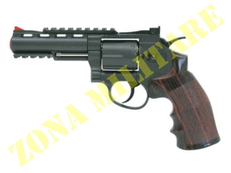 Revolver Win Gun A Co2 Canna Da 4'' Brunito