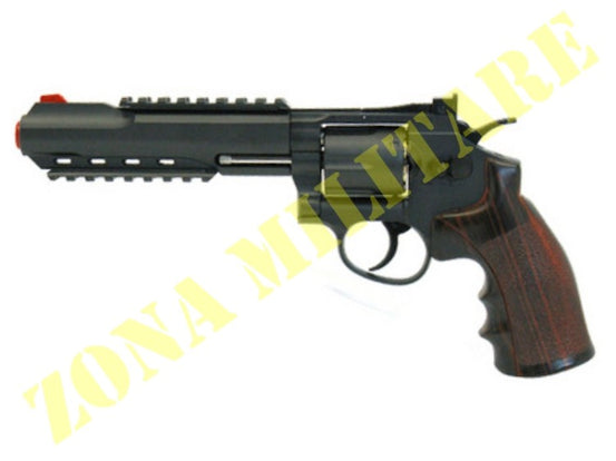 Revolver Win Gun A Co2 Canna Da 6'' Brunito