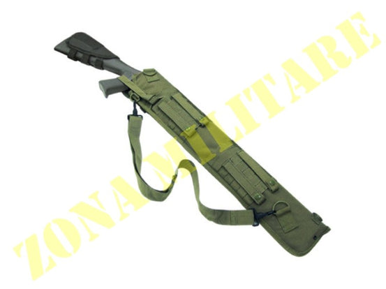 Fodero Porta Fucile Scabbard Colore Verde Od