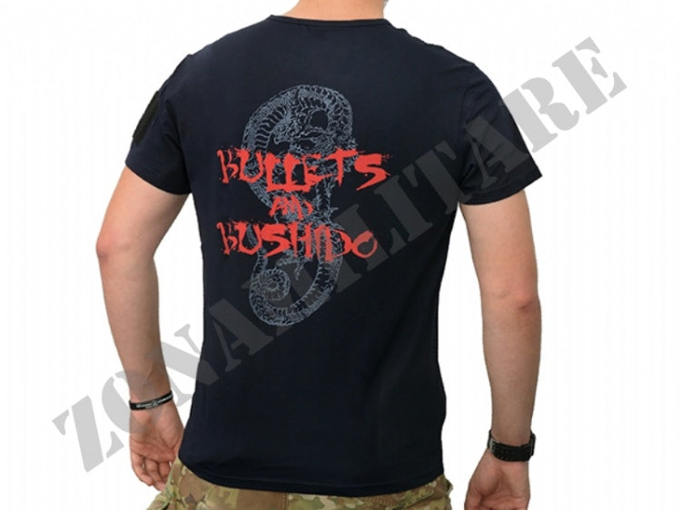T-Shirt Samurai Limited Version Wavecombat Colore Nero