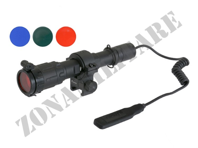 Testa LED Rossa Per Campeggio Predator II Torcia Frontale Tattica - Foto 14