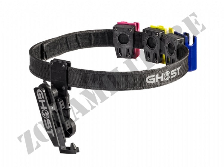 Ghost Cinturone Da Tiro Ultra Rigido Con Sottocintura In Velcro