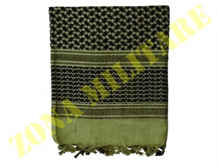 Sciarpa Shemagh Colore Verde Od